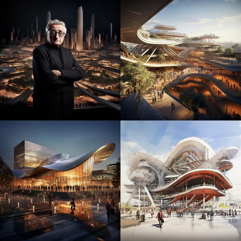 Futuristic Architectural Visualization