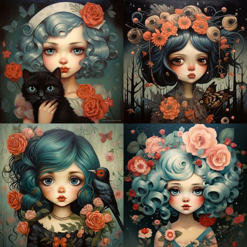 Whimsical Pop Surrealism