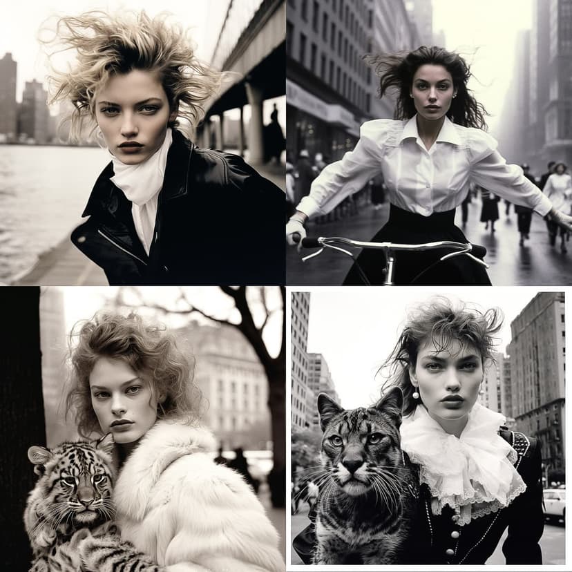 Monochrome Fashion Editorial