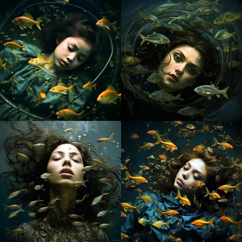 Ethereal Underwater Surrealism