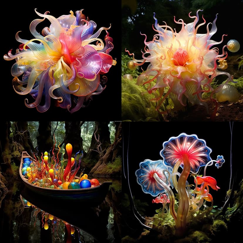 Chihuly Glass Sculpture