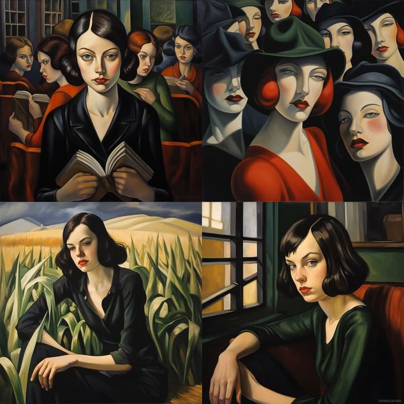 Art Deco Portraits