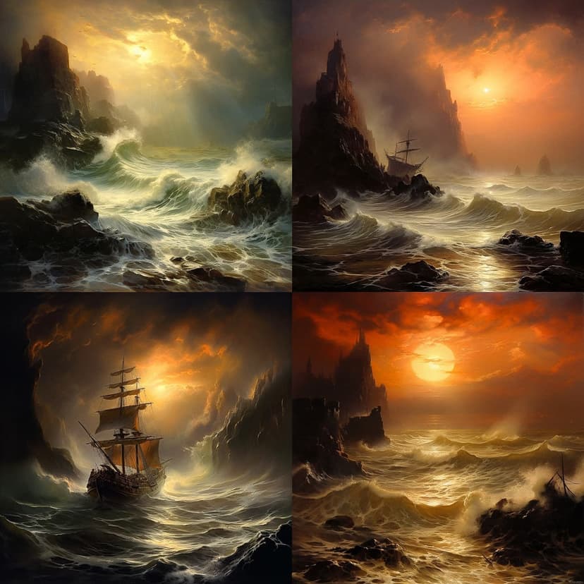 Dramatic Seascape