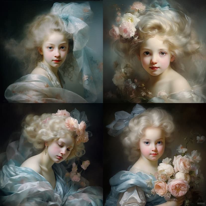 Rococo Portraiture