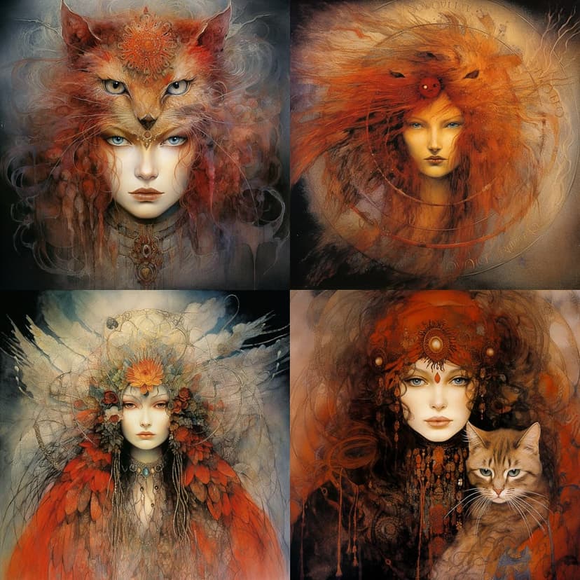 Mystical Ethereal Portraiture