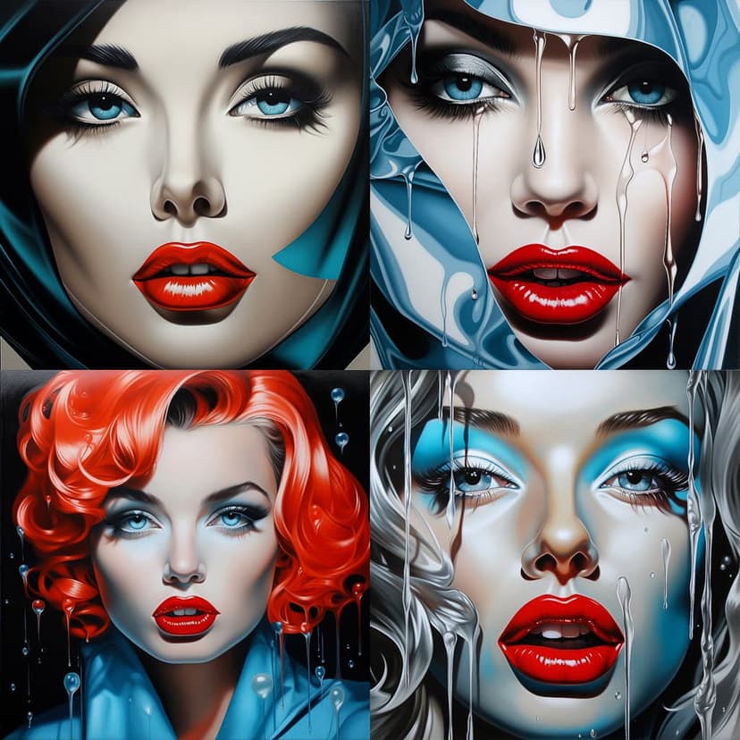 Hyperrealistic Pop Art