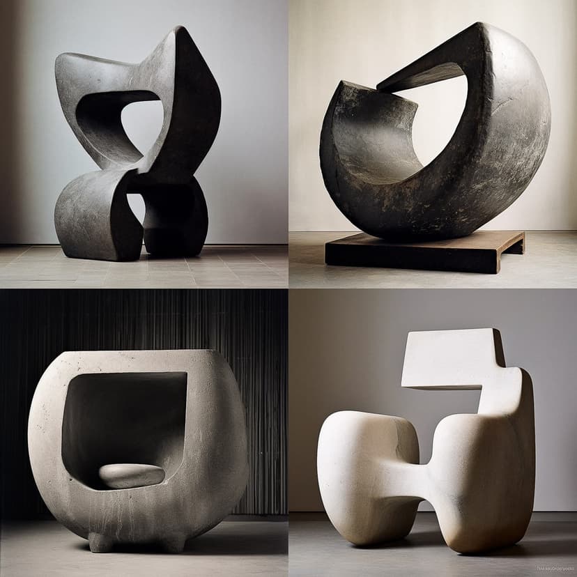 Modern Abstract Sculpture