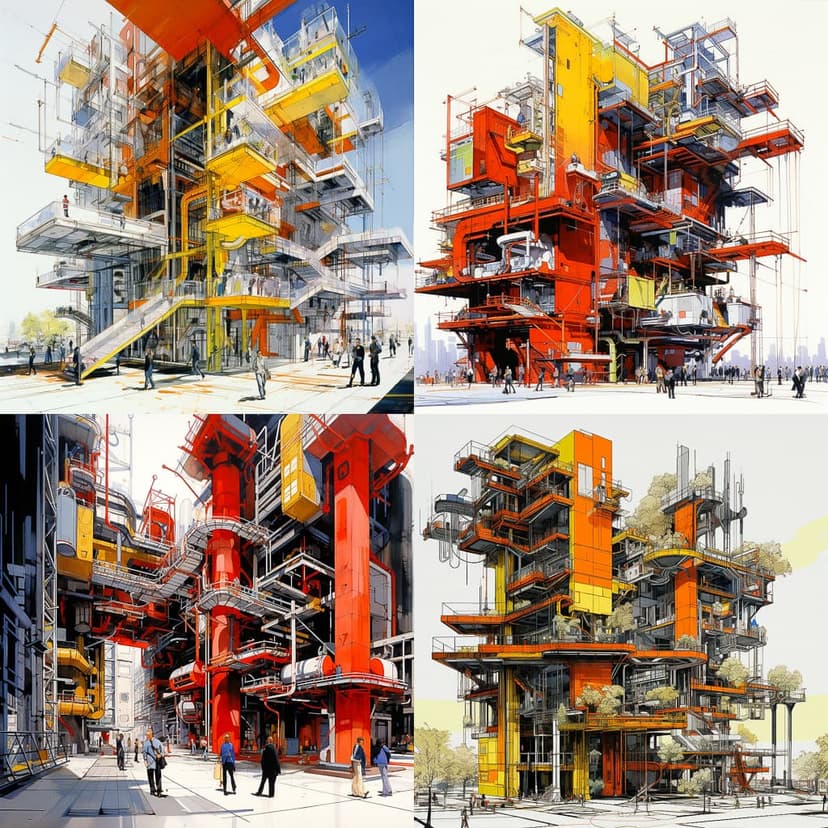 Futuristic Architectural Design