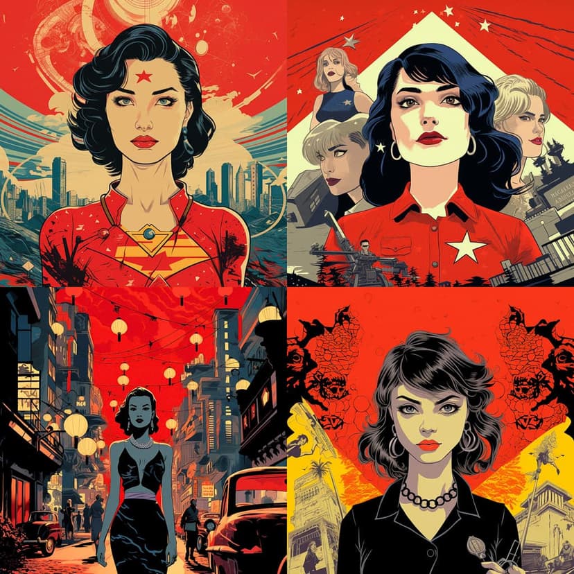 Retro Comic Pop Art