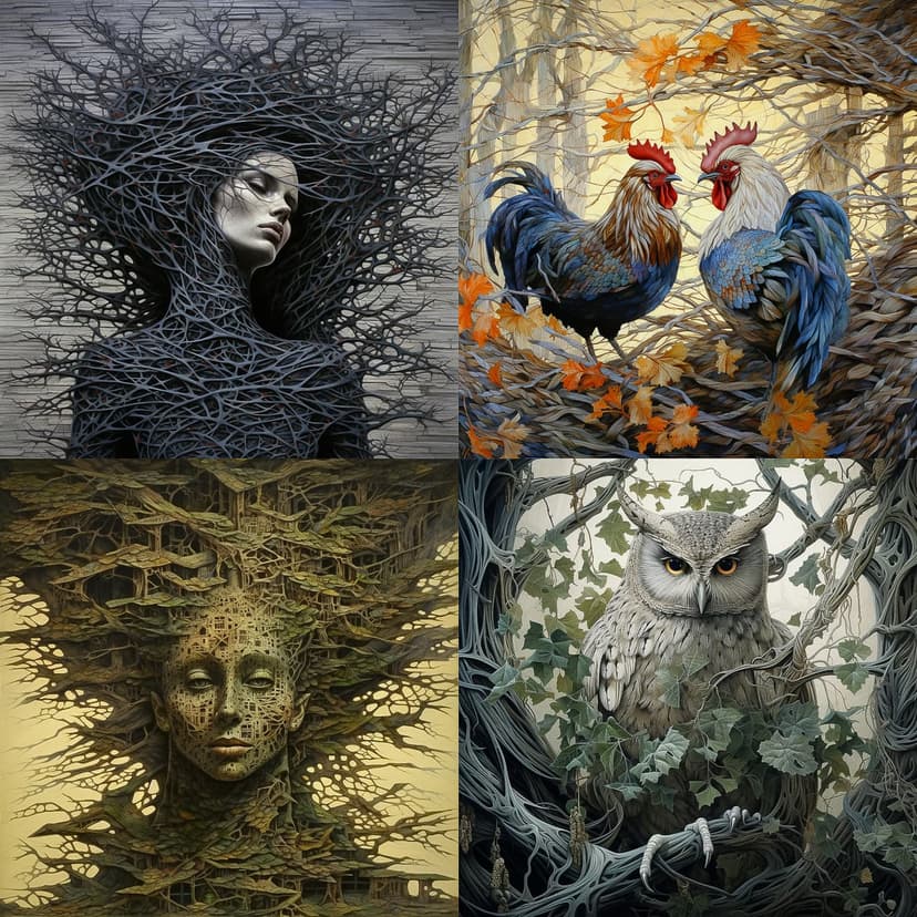 surreal organic fusion