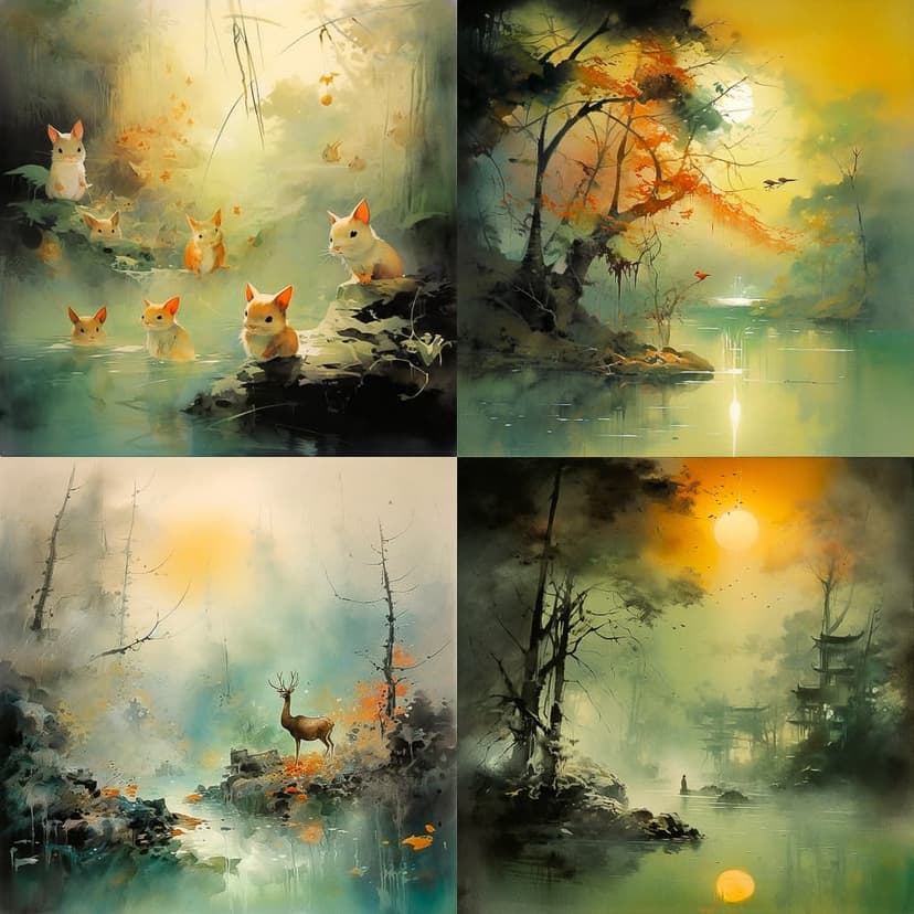 Dreamlike Watercolor