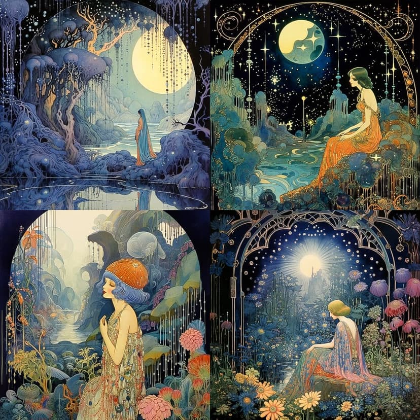 Art Nouveau Fantasy