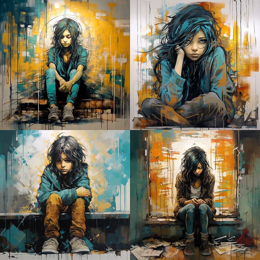 Abstract Urban Portrait