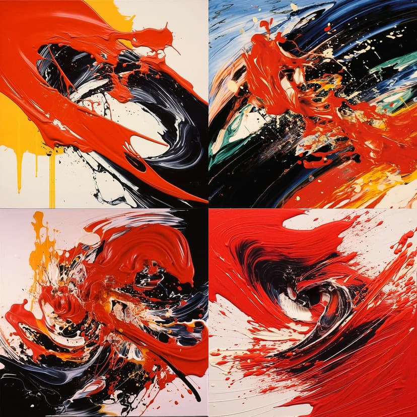 Dynamic Abstract Expressionism