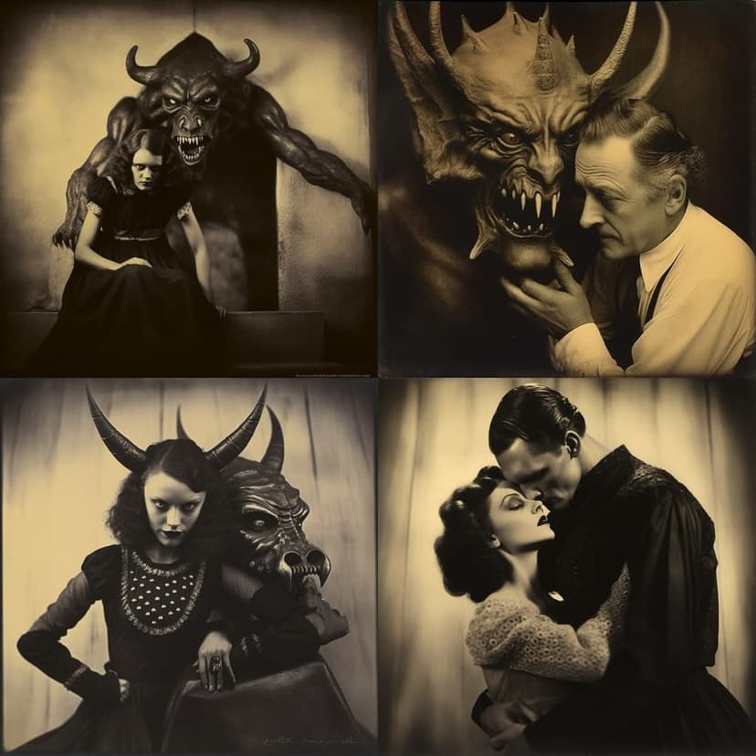 Vintage Horror Photography
