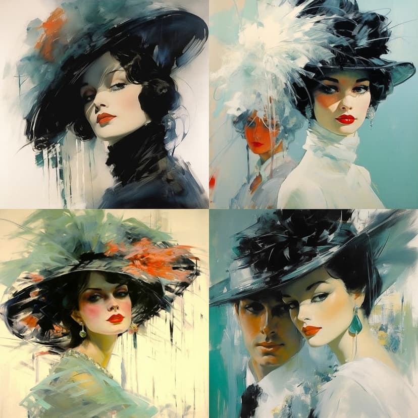 Impressionistic Portraits