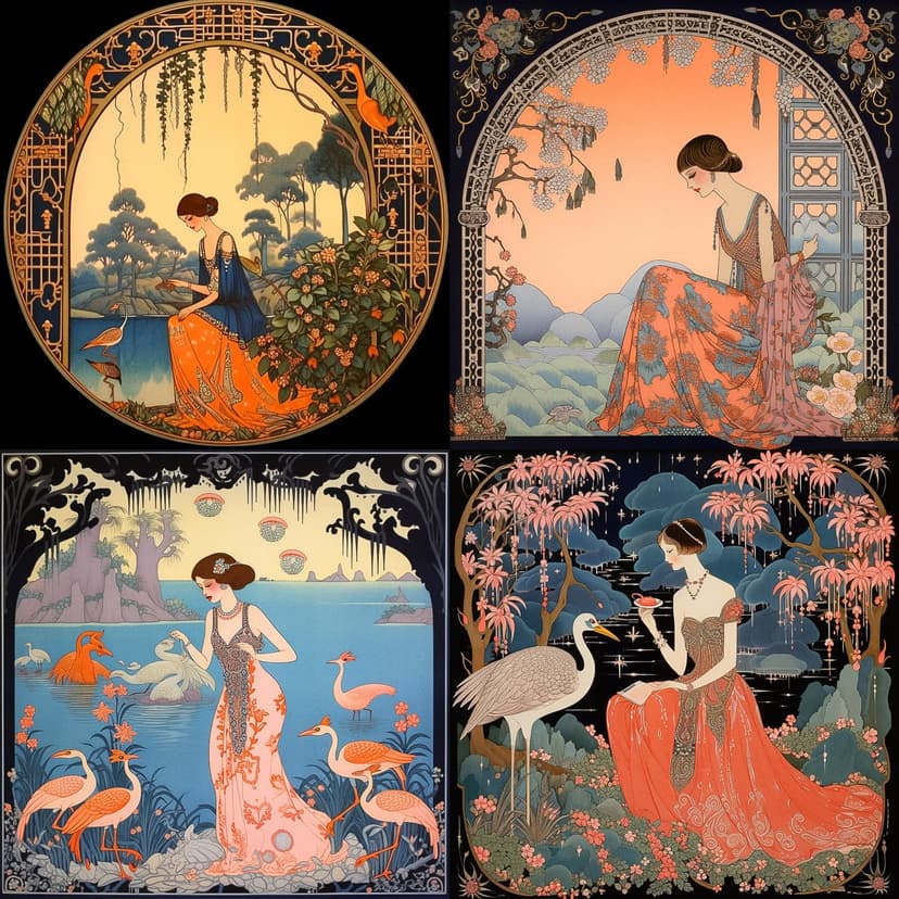 Art Nouveau Elegance