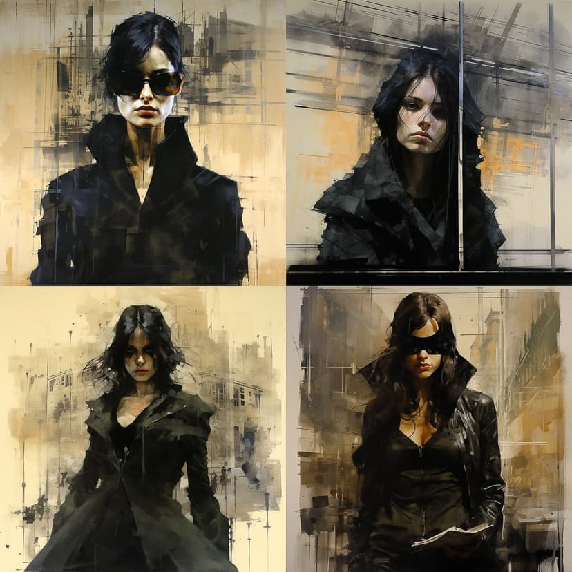 Modern Expressionist Portraiture