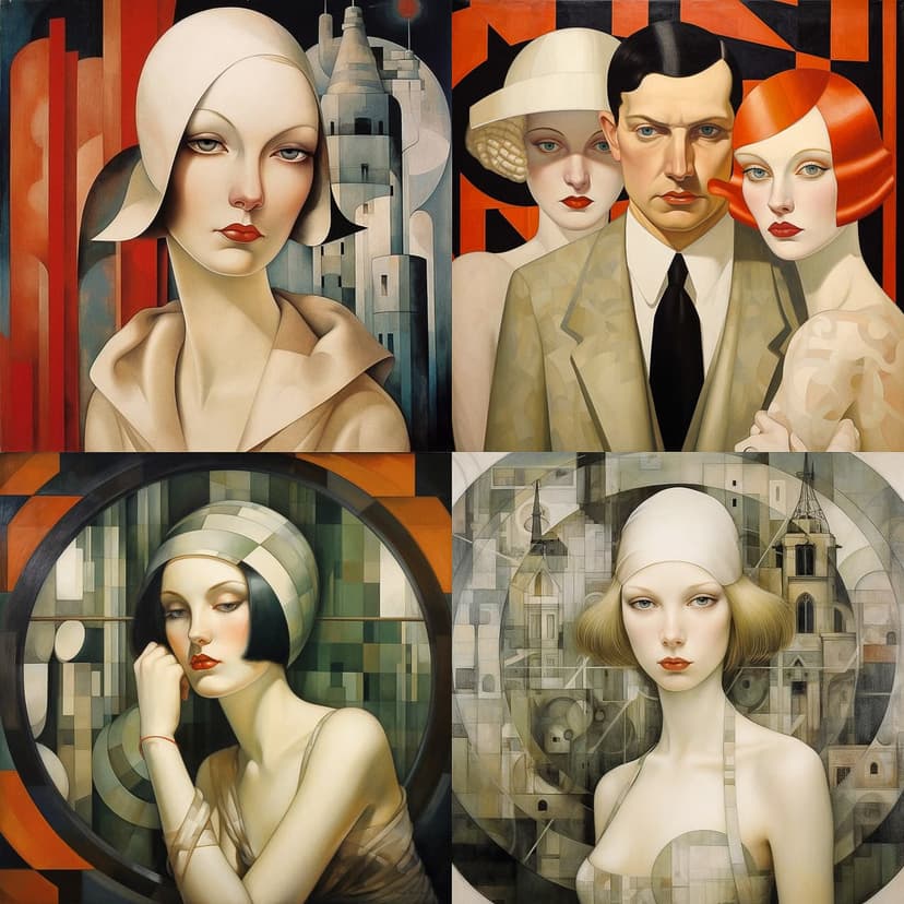 Art Deco Cubism