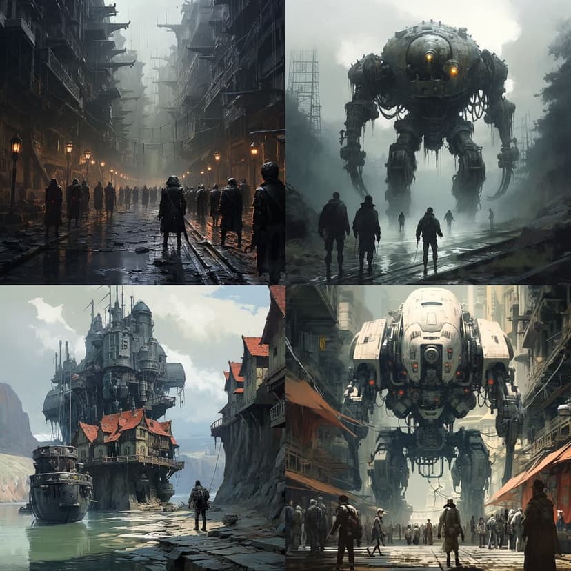 Steampunk Dystopian