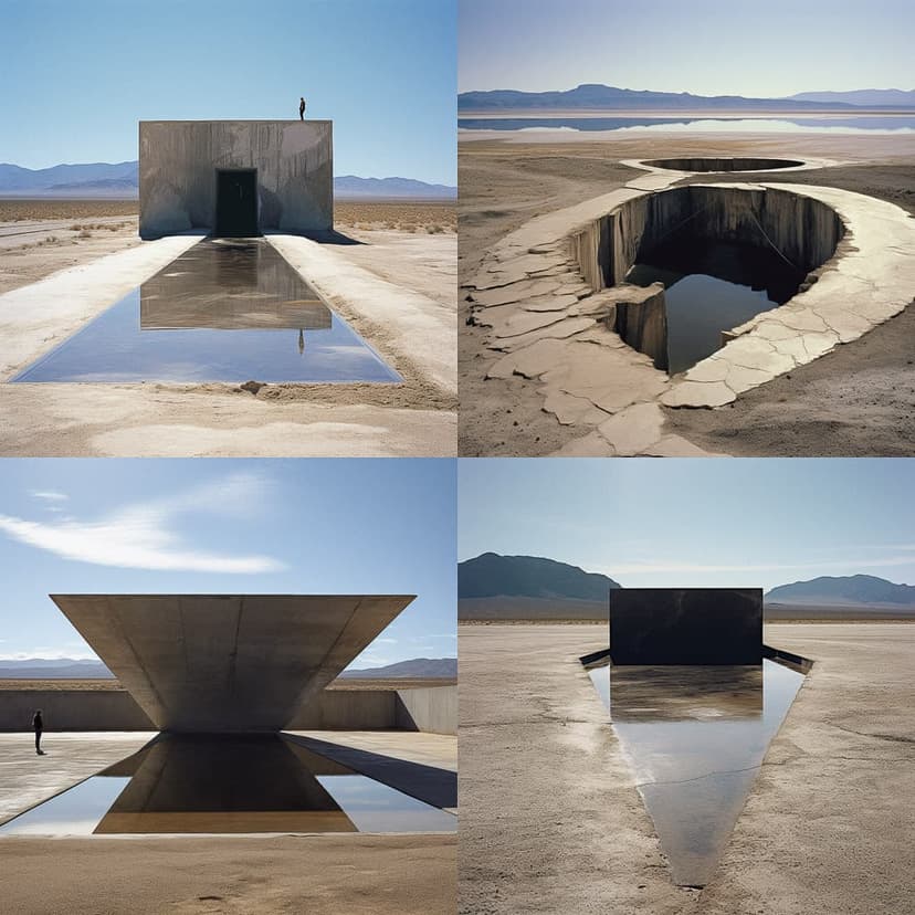 Minimalist Desert Architecture