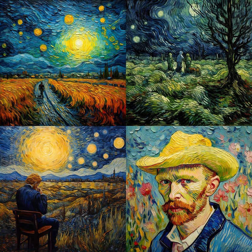Impressionist Van Gogh Style