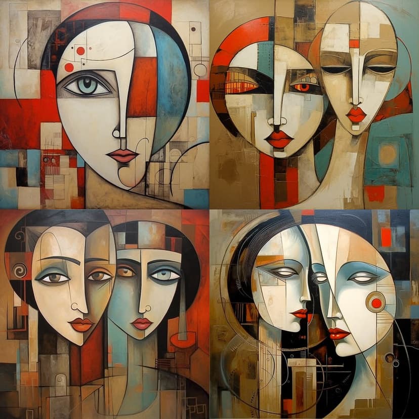 Cubist Portraits