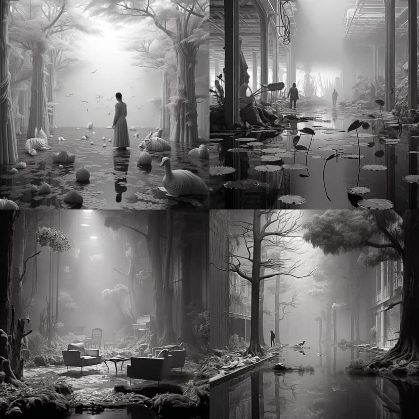Monochromatic Surrealism