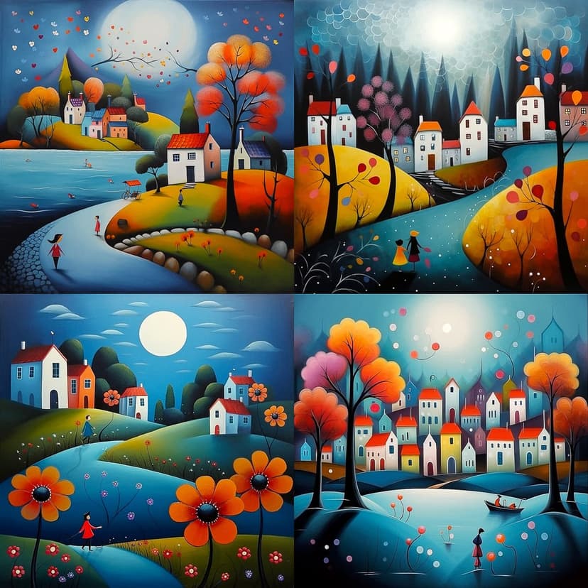 Whimsical Landscape