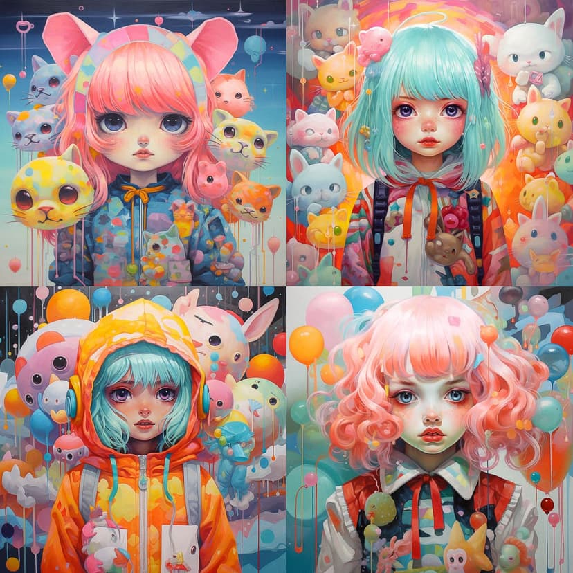 Whimsical Pop Surrealism
