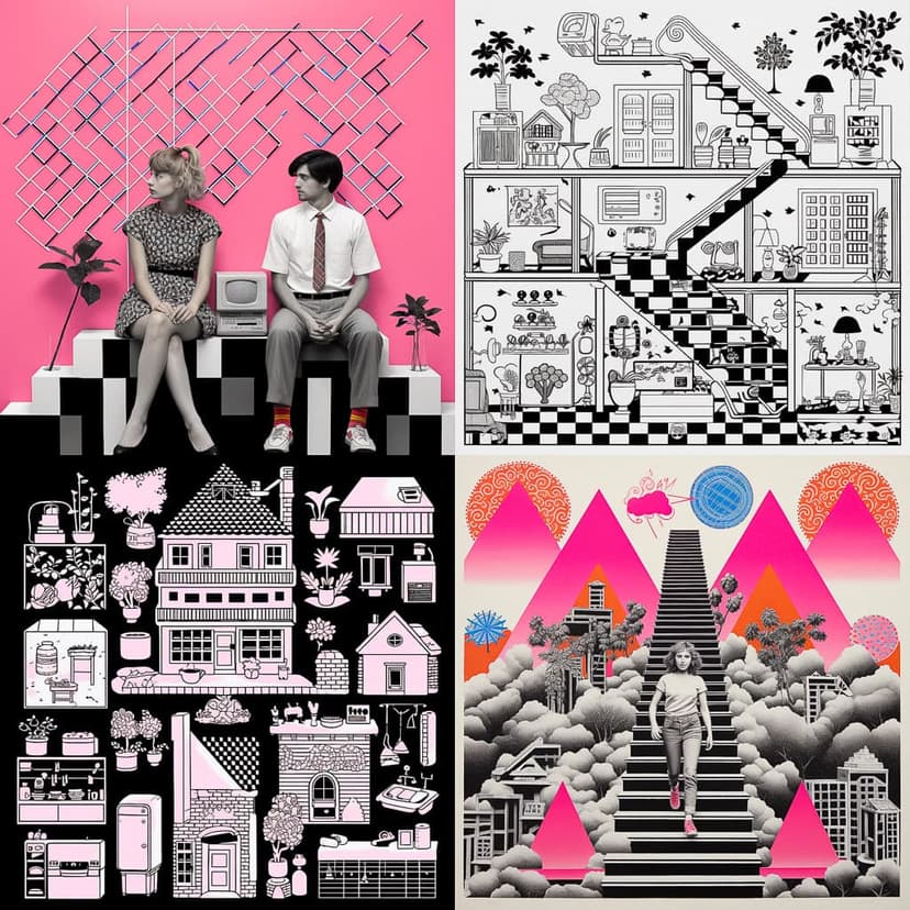 Pop Art and Surrealism Fusion