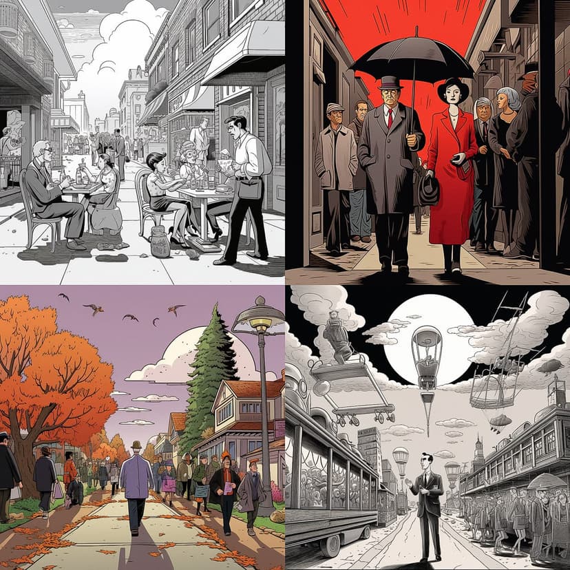 Comic Noir