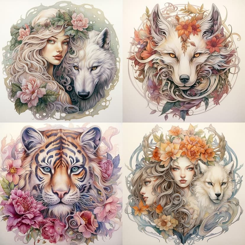 Fantasy Floral Fusion