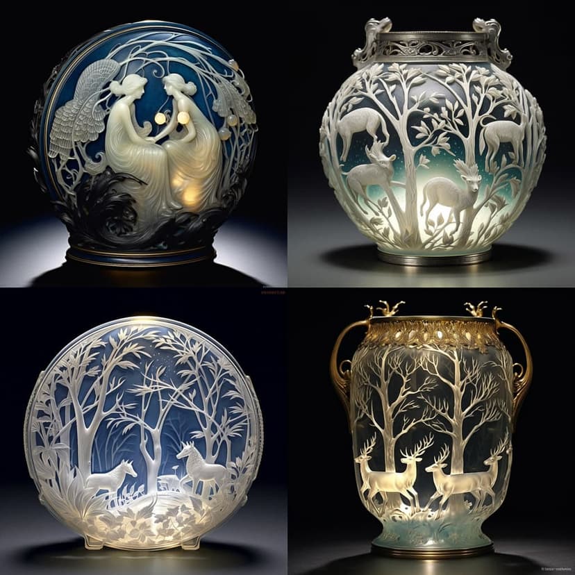 Art Nouveau Glasswork