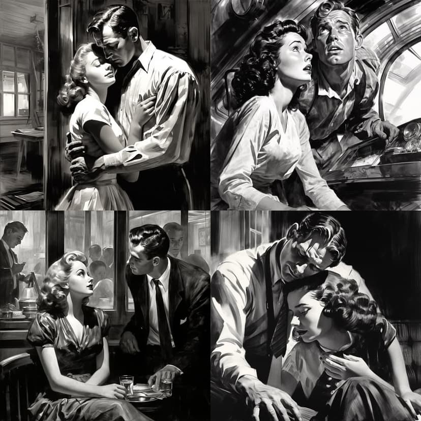 Film Noir Illustration
