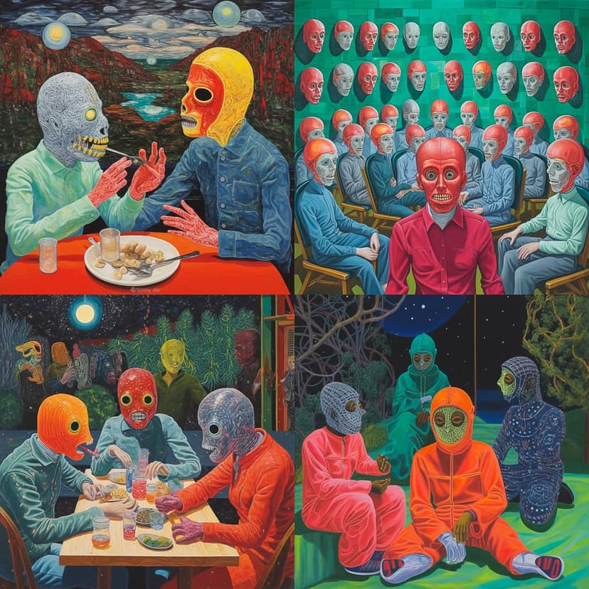 Surrealistic Pop Art