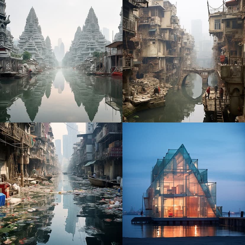 Surreal Architectural Impressionism