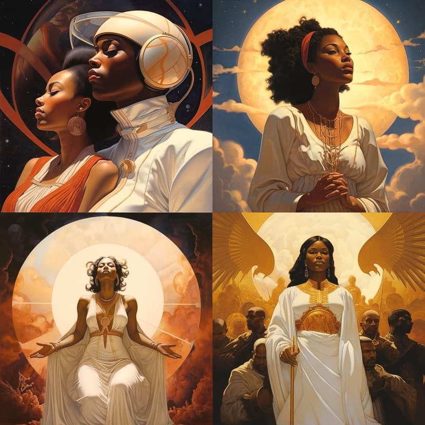 Neo-Romanticism with Futuristic Elements