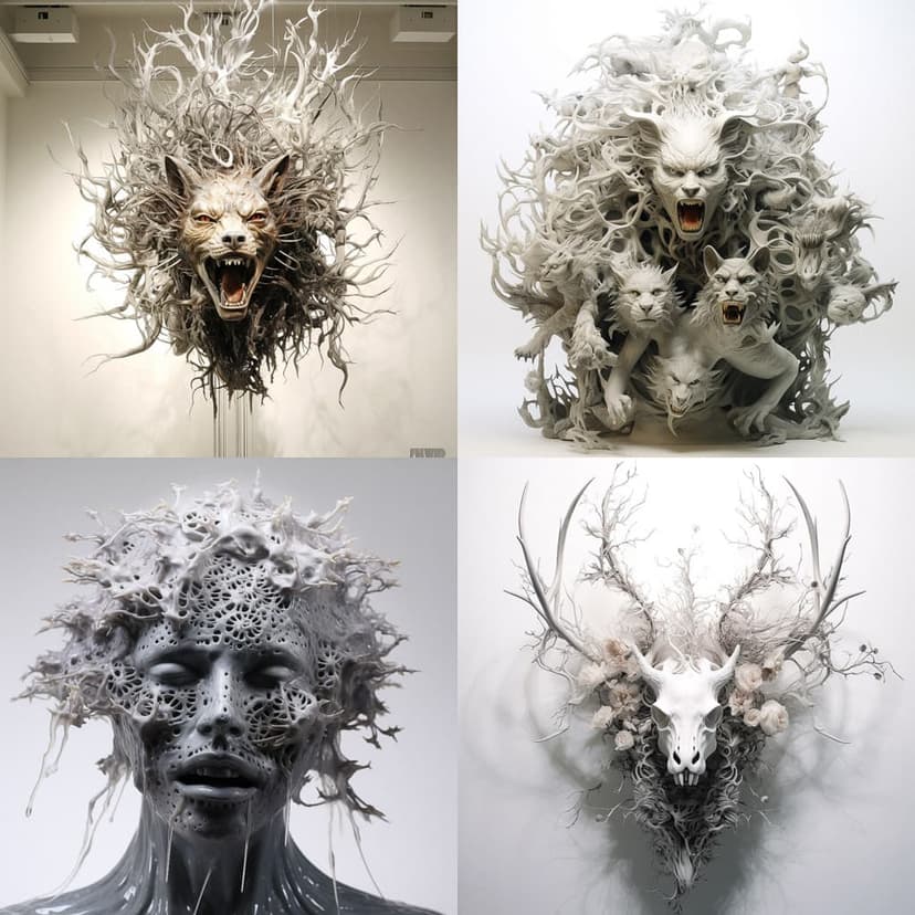 Surreal Sculptural Fusion