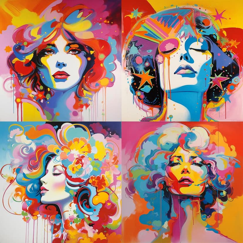 Psychedelic Pop Art