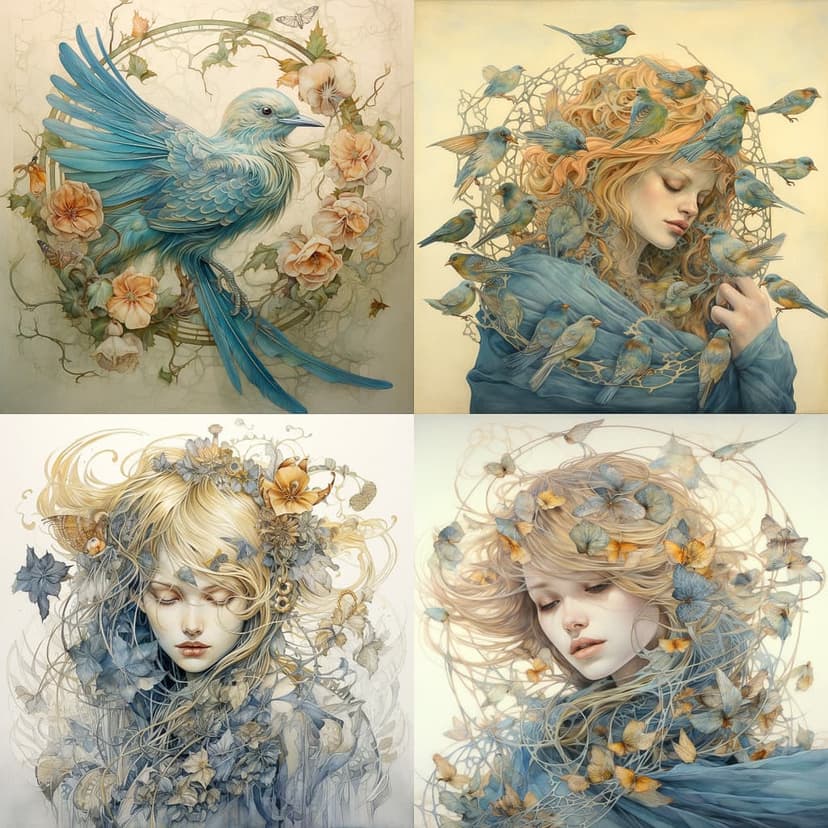 Ethereal Floral Surrealism