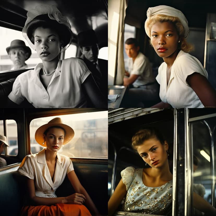 Vintage Cinematic Portrait