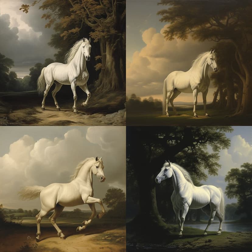 Baroque Equine Art