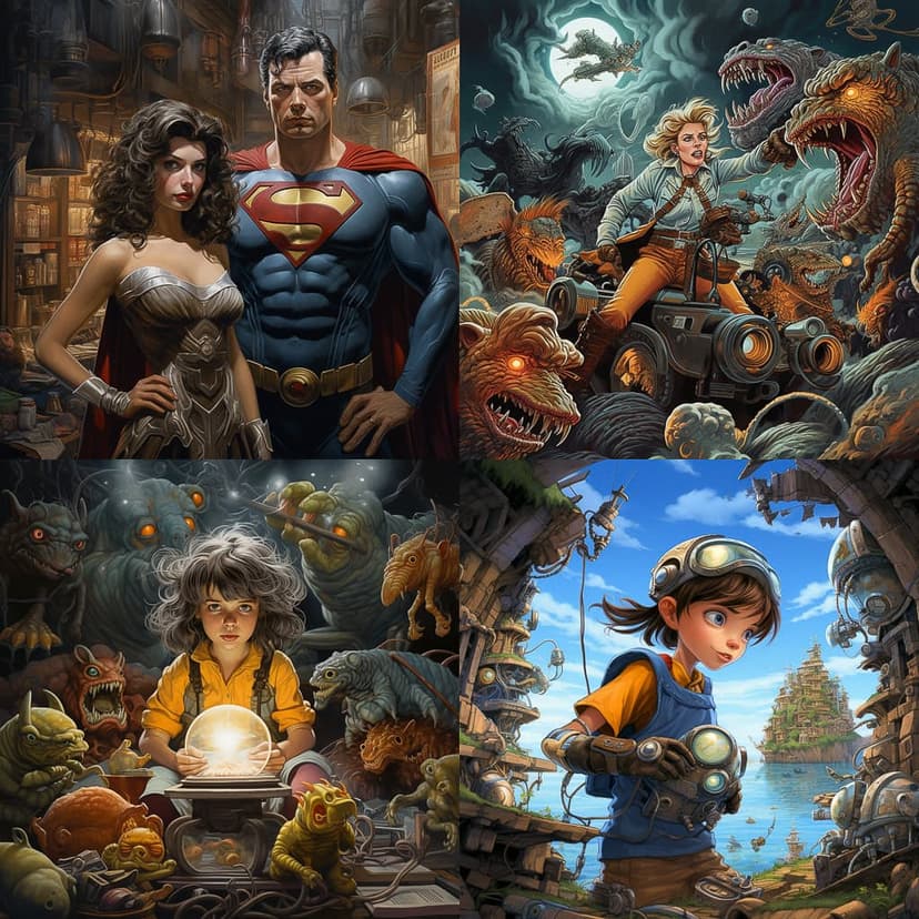 Comic Fantasy Realism