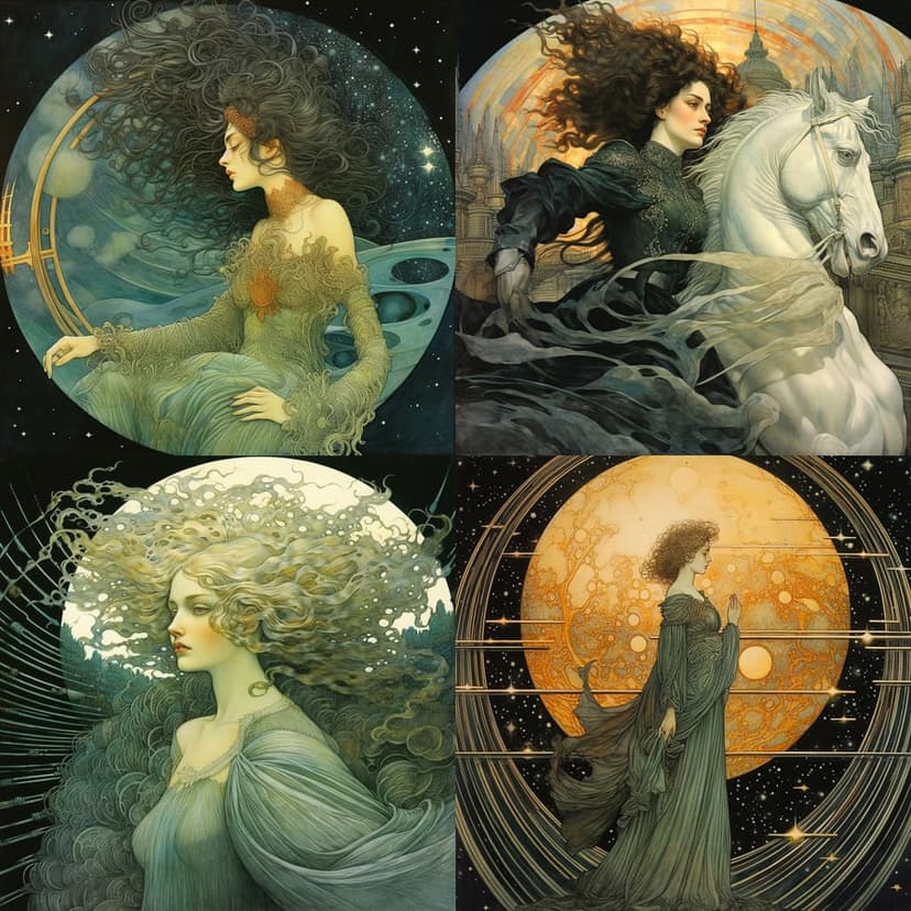 Art Nouveau Fantasy