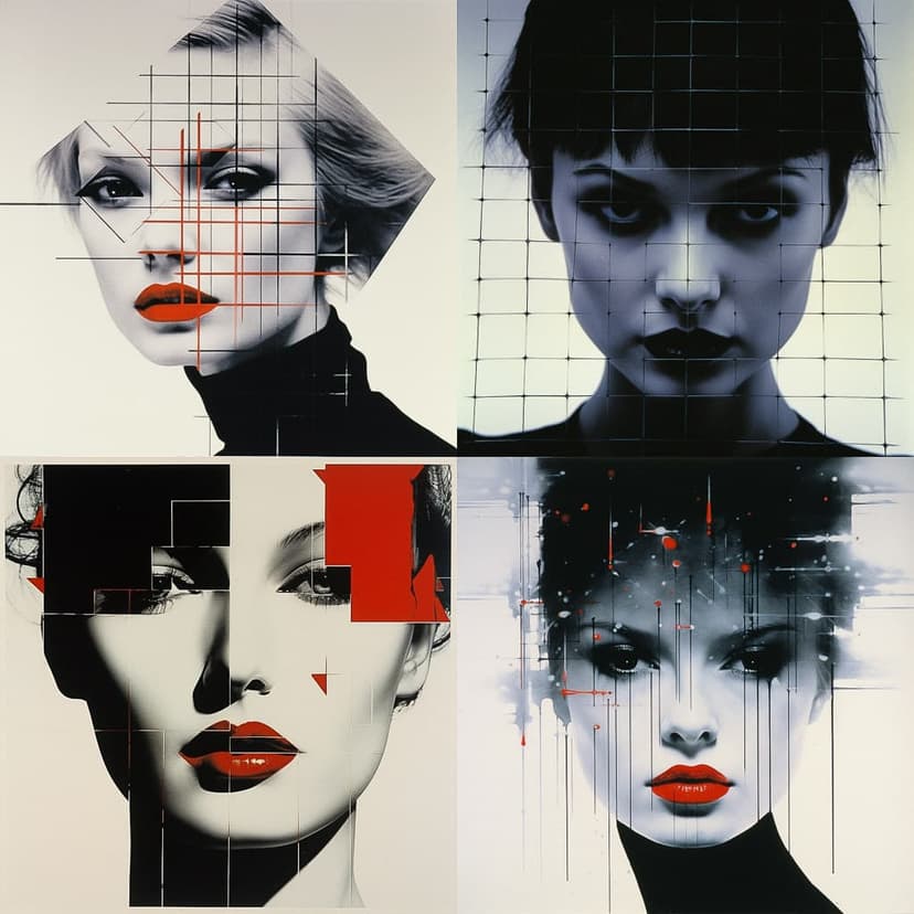 Geometric Abstract Portraiture