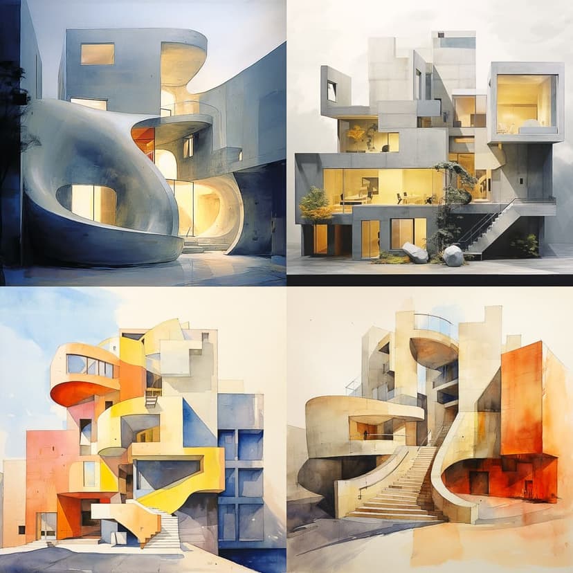Modern Architectural Abstraction