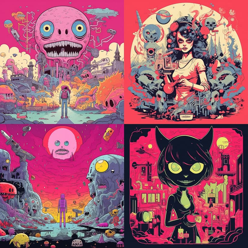 Psychedelic Pop Surrealism