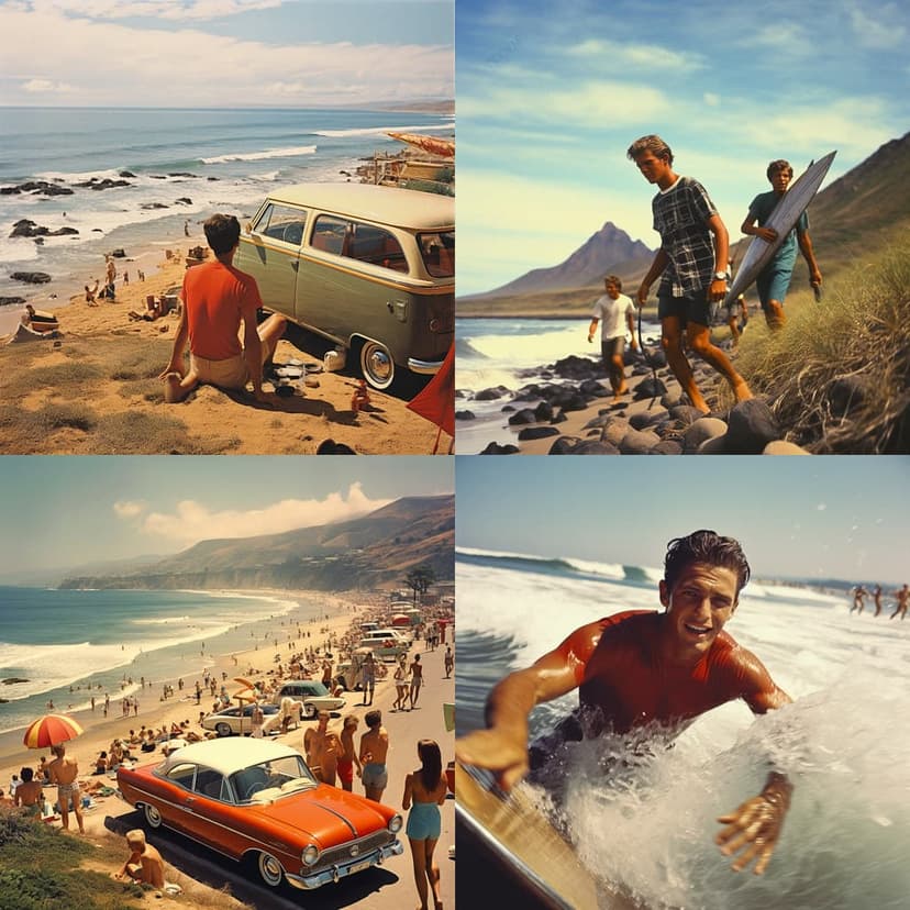 Vintage Surf Aesthetic