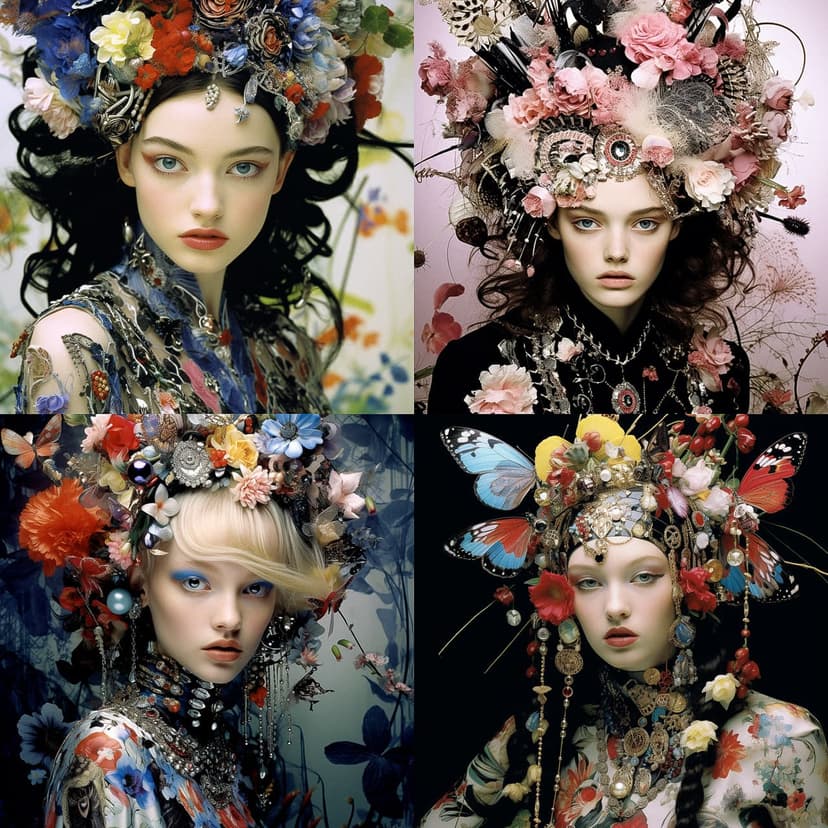 Ornate Floral Fantasy
